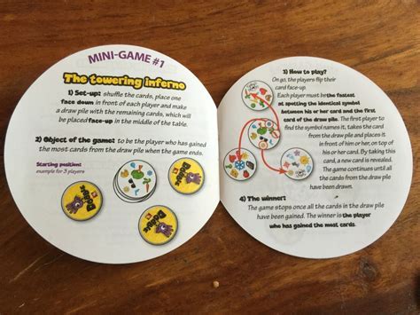dobble rules|versions of dobble.